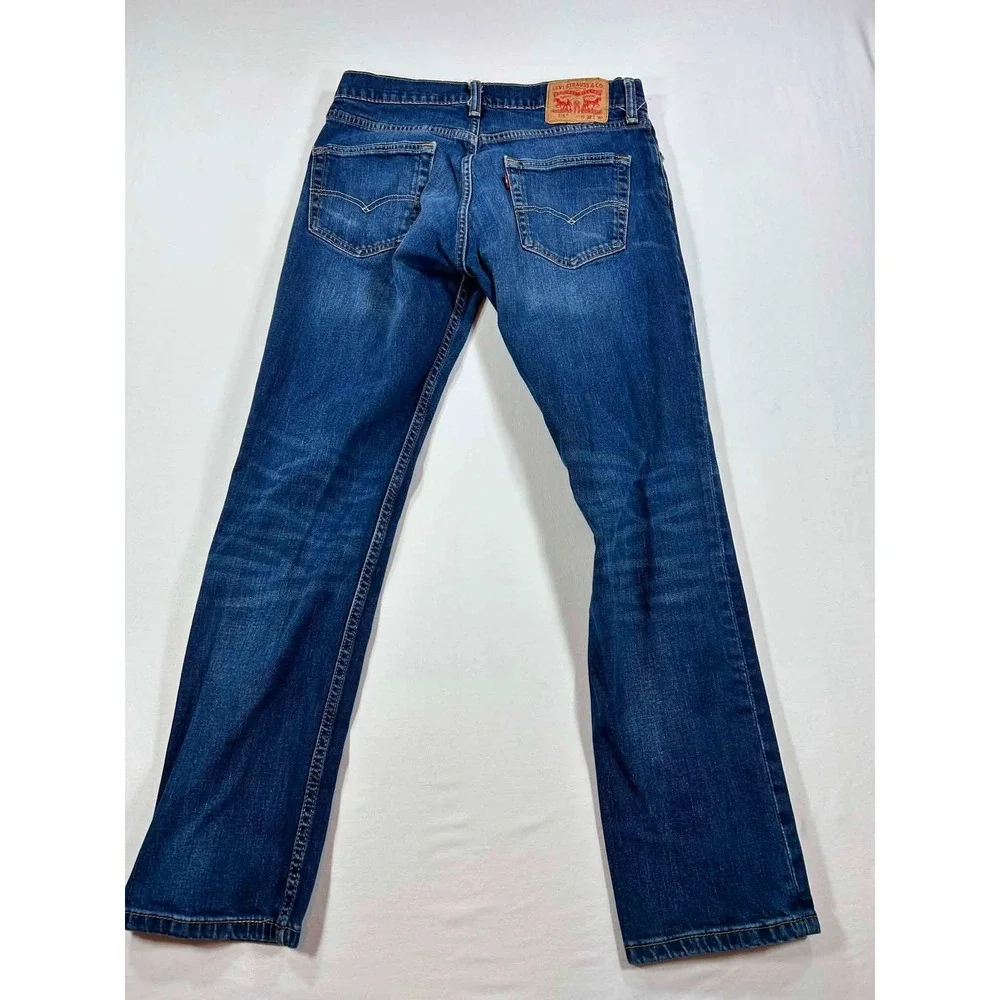 Levis 511 Slim Fit Jeans Mens 32x30 Medium Wash Blue Denim Pants